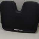 AUVON Wheelchair Seat Cushions (18"x16"x3") for Sciatica, Back, Coccyx, Pressure Sore and Ulcer Pain Relief, Memory Foam Pressure Relief Cushion with Removable Strap, Breathable & Waterproof Fabric