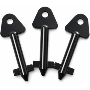 770767 Dispenser Cross Key Replacement, 3-Pack, Compatible with for Kimberly Clark JR-T Junior, in-Sight and Windows Bath Tissue Dispensers