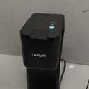 Mini Hot and Iced Coffee Maker Single Serve, for K Cup and Ground, 6 to 14 Oz Brew Sizes, with Recipe Book, for Home, Travel, RV, Office and Dorm, Classic Black (2.0 Version)