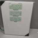 High-Density Polyethylene (HDPE) Plastic Sheet (1, White, 12" X 16"X 1/2")
