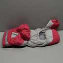 AOFITEE Dog Coat Warm Dog Puffer Jacket for Winter, Windproof Dogs Coat with Harness Built in, Reflective Turtleneck Dogs Winter Jacket Snowsuit, Full Body Fleece Coats for Small Medium Large Pet (Hot Pink)