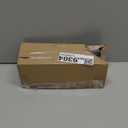 Small Christmas Tree with Lights, 4 Pcs Table Top Mini Christmas Tree with Wooden Bases, LED String Light Small Bottle Brush Pine Tree Decor for Xmas Holiday Party Home Indoor Christmas Decoration