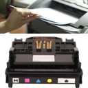 Printer Head, ABS Print Head Printhead Print Head Replacement Fit for Photosmart 7520 7510 7525 7515 C6340 D7560 C6350 Printer, Printer Replacement Part