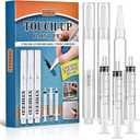 Fillable Touch Up Paint Pen, Refillable Paint Brush Pens, Touch up Paint pens for Walls - Wood Floors, Windows, Furniture, Kitchen Cabinet, Suitable for Any Repair(3 Pack)