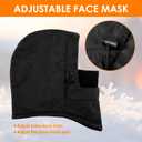 Balaclava Ski Mask Fleece Lining Windproof Warm Adjustable Thermal Winter Cold Weather Face Mask for Men Women