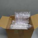100 Pack Mini Dessert Cups with Spoons Small Plastic 3 oz Slanted Round Shooter Disposable Clear Plastic Parfait Appetizer Cup for Tasting Sample Appetizers