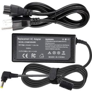 AC Adapter Charger for Toshiba Satellite Radius 14 E45W-C4200X, E45W-C4200; Radius15 P55W-C5200X, P55W-C5204.
