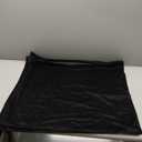 MIULEE Pack of 2 Decorative Velvet Throw Pillow Cover Soft Pillowcase Solid Square Eruo Sham Cushion Case for Sofa Bedroom Car 26x26 Inch Black