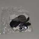 EXPAWLORER Anti Slip Dog Socks to Prevent Licking Paws, Dog Shoes for Hot Pavement Walk, Dog Booties for Hardwood Floors, Dog Boots & Paw Protectors with Grippers for  Senior Dogs M (Black)