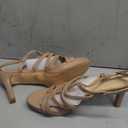 Women's Platform Heels Strappy Stiletto Round Toe Slip-Resistant, Size 9