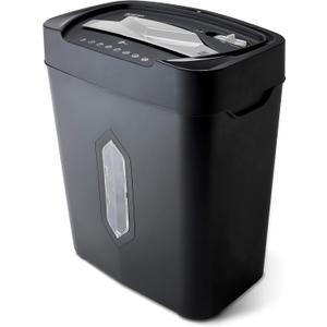 Aurora AU1230XA Anti-Jam 12-Sheet Crosscut Paper and Credit Card Shredder with 5.2-Gallon Wastebasket