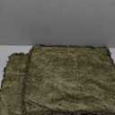 MIULEE Decorative Boho Farmhouse Throw Pillow Covers Pack of 2 Soft Cozy Couch Pillow Covers with Tassels Chenille Accent Pillowcases for Spring Sofa Bed Living Room Home Decor 18x18 Inch Olive Green