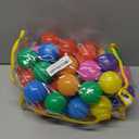 Hovenlay Ball Pit Balls Phthalate Free BPA Free Crush Proof Plastic - 7 Bright Colors in Reusable Play Toys for Kids with Storage Bag