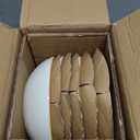 AmorArc Ceramic Cereal Bowls Set of 6, 24 oz Handmade Stoneware Bowls Set for Cereal Soup Salad Bread, Stylish Kitchen Bowls for Meal, Dishwasher & Microwave Safe, Reactive-Pearl White