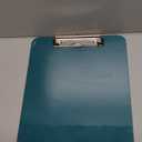 Mr. Pen- Plastic Clipboard, 12.5 x 9, Dark Green, Clipboard Plastic, Low-Profile Metal Clip with Retractable Hanging Hole