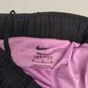 Nike Women's Tempo Dri-fit Mid-Rise Brief-Lined Running Shorts (Medium, Black/Light Magenta/Reflective Silver)