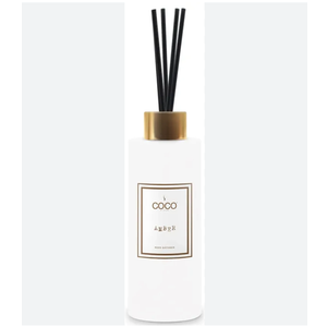 Coco by Stone 5oz Reed Diffuser (Amber) Luxury Scented Oil Diffuser Aromatherapy, Reed Diffusers for Home, Diffusing Oil Fragrance, Fragrance Products, Reed Diffusers for Home, Vegan