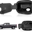 84745944 Fuel Tank Filler Pipe Housing Replacement for Chevy Silverado 1500 2019-2025 Only Gas 6.6 FT Bed, Gas Door Fuel Tank Cap Assembly with Fuel Door Spring Hinge Replace 84492771 84745974