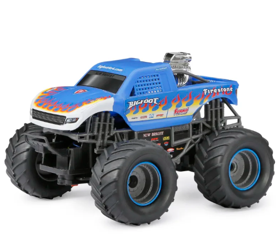 BigFoot 4x4 Monster Truck Decal 12" tall Removable Reusable Wall Decal