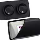 Zeyitian EZ Pass Holder with Super Strong Suction Cups for Windshield. Ezpass Holder Toll Pass Transponder iPass Holder (Black, 1pack)