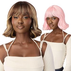 Outre Wigpop Synthetic Full Wig - Style Selects - Selects 105 (OFF BLACK 1B)