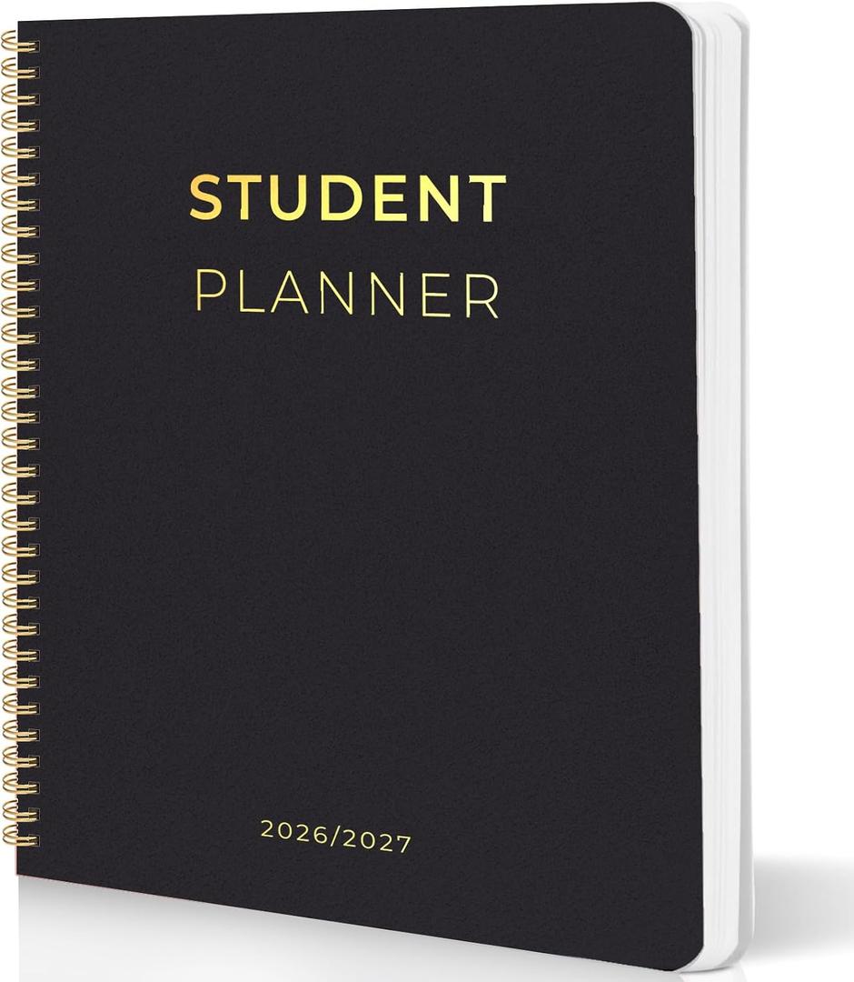 Student Planner 2026-2027, 8.5" x 11" Academic Planner, JULY 2026 - JUNE 2027 Weekly & Monthly Planner, School Organizer for Classes, School & Homework