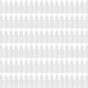 Nicunom 100 Pcs Plastic Dropper Bottle, 15ml Empty Squeezable Dropper Bottles Portable Eye Liquid Dropper Bottle LDPE with Childproof Cap
