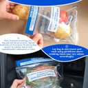 Gezan Zipper seafood boil bags Microwave Steamer Bag Food Storage Ziploc Freezer Bags Cooking Bag for Vegetables,Potatoes and Meat(20)
