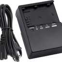 LP-E6 Battery Quick Charger for Canon: Compatible with LP-E6 LP-E6N LP-E6NH LC-E6 LC-E6E Battery for Canon EOS R5 R6 6D 7D 5D 5DS 60D 60DA 70D 80D 5D Mark III Cameras Power Supply
