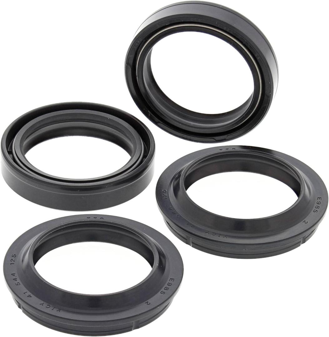 All Balls Racing 56-132 Fork & Dust Seal Kit Compatible with/Replacement for Buell, Honda, Suzuki, Yamaha