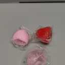 3 Pcs Big Taba Squishies Strawberry Toys,2.56inch Kawaii Sticky Stress Toys - Squishy Fidget Toys Set,Gifts for Kids, Party Favors - Cute Taba Handmade Squeeze Toys - OPP Packaging Gifts