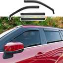 Xipoo Side Window Visor Deflector Compatible with 20-25 Toyota Highlander Rain Deflector 4Pcs Window Visors Replacement for 2020-2025 Toyota Highlander Accessories (Compatible with 20-25 Highlander)