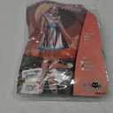 EraSpooky Women's Sexy Space Alien Costume Vintage Adult Shiny Metallic Medium