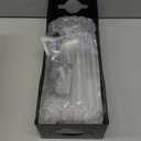 Under Desk Cable Management Tray No Drill, Metal Mesh Cable Management Under Desk with Clamp Mount, 2 Hole Cable Tray with Wire Management and Cord Organizer for Home Office Standing Desk (13.38", Black)