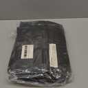 5 Pack 40-inch Suit Bag Garment Bag for Travel and Storage, Garment Bags for Hanging Clothes with Zipper and Visible Transparent Window, Black