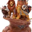 Enesco Disney Traditions Collection by Jim Shore The Lion King Carved in Stone Pride Rock Figurine- Resin Hand Crafted Painted Collectible Disney Figurines Decorative Home Decor Statue, 9 Inch