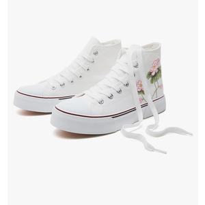 Fashion High top Sneakers Womens Classic High Tops Canvas Shoes  8