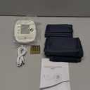 Arm Blood Pressure Monitor with 2 Cuffs, Pediatric Blood Pressure Cuff 6"9"，Medium/Large Cuff 9"16.5"， Includes 4 AAA Batteries