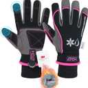 HANDLANDY Winter Work Gloves, 3M Thinsulate Waterproof Insulated Glove for Men Women