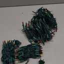 Dazzle Bright Multi-Colored Christmas Mini String Lights, 20FT 100 Count Incandescent Waterproof Fairy Lights Plug in, Connectable Christmas Decorations for Indoor Outdoor Home Party Garden Yard