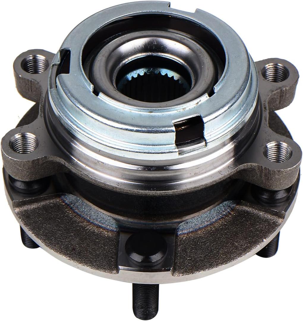 KUSATEC 513294 Front Wheel Bearing and Hub Assembly Compatible with Nissan Altima 2.5L 4-Wheel 29 Spline 2007 2008 2009 2010 2011 2012, 5 Lug Bolts w/Encoder ABS