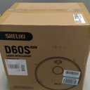 Robot Vacuum and Mop Combo, Robotic Vacuums Cleaner with 70-Day Self-Emptying Base, LiDAR Navigation Smart Mapping & Strong 6000Pa Suction