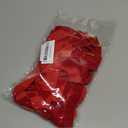 16 Pcs 1" Wide Red Velvet Christmas Tree Bows 5 * 7 inch, Rustic Bows for Door, Garland, Fireplaces, Wreath Decor, Xmas Home Party Decoration