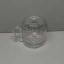 Cutter Bowl and Lid Compatible with Robot Coupe R2, R2B, R2, DICE, R2N, R101B Food Processor Cutter 112203S 106458S
