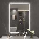 LOVESPEJO 24"x36" Backlit Mirror Bathroom, LED Bathroom Mirror with Lights | Motion Sensor, Fogless, Dimmable, 3 Color Changing, Shatterproof, Horizontal/Vertical