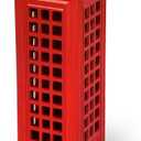 DS. DISTINCTIVE STYLE Retro Home Decor London Souvenirs 7 Inch British Telephone Booth Piggy Bank