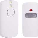 Power Gear Motion-Sensing Driveway Alarm, Battery Operated, Flashing LED Light, Wireless, Easy to Install, Home Protection, Indoor or Outdoor Security, Up to 25ft. Detection Range, 36014-S1