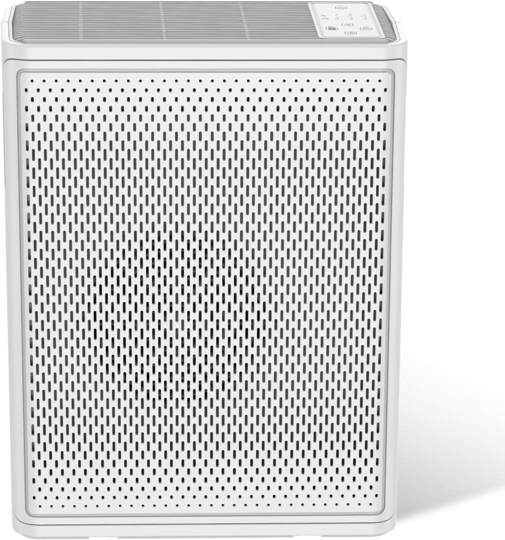 YARIKI Air Purifiers for Home Large Room Up to 2000 Ft,H13 HEPA Air Purifiers for Pet Hair Smoke Odor,24dB Ultra-Quiet Operation Suitable for Bedrooms,Living Rooms,Offices