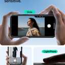 for iPhone Air Wallet Case with Card Holder 2025 + 2 Tempered Glass Screen Protector Protective Shockproof Hidden Card Slot Slim Case Women Men for iPhone Air 6.5 2025(Deep Green)