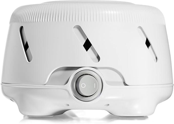 Yogasleep Dohm Uno White Noise Sound Machine, Real Fan Inside for NonLooping White Noise, Sleep Aid, Office Privacy & Meditation for Adults & Baby, Registry Gift (White)